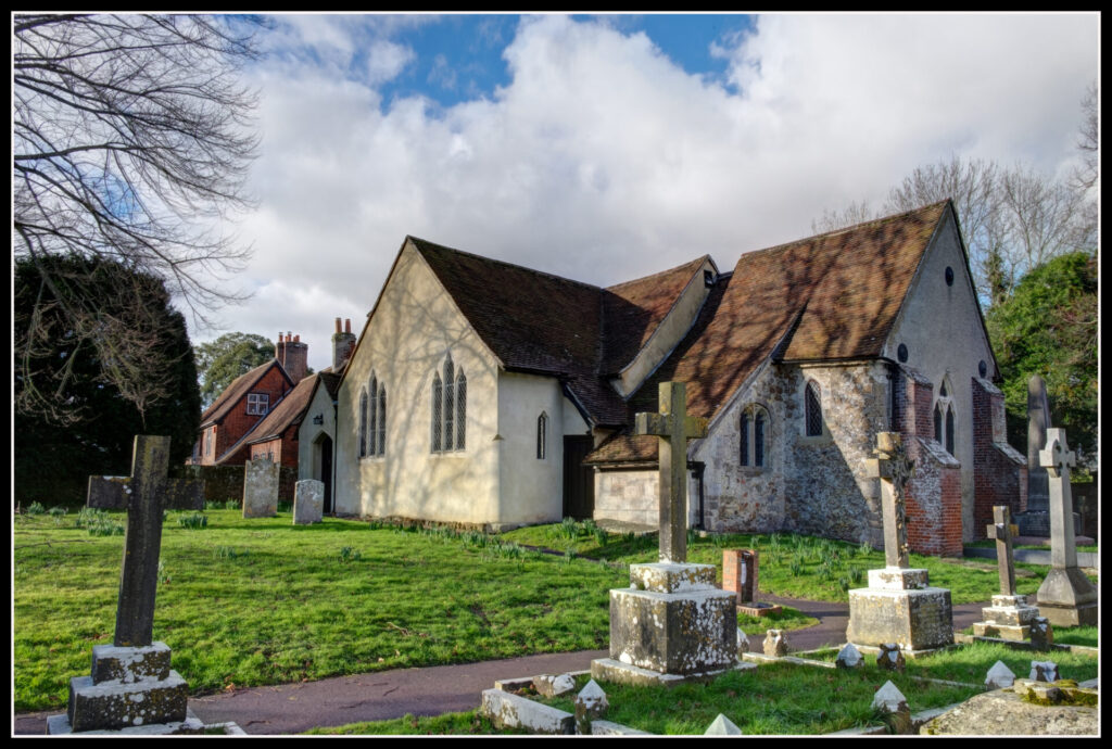 Photo shows St Edmund's Church